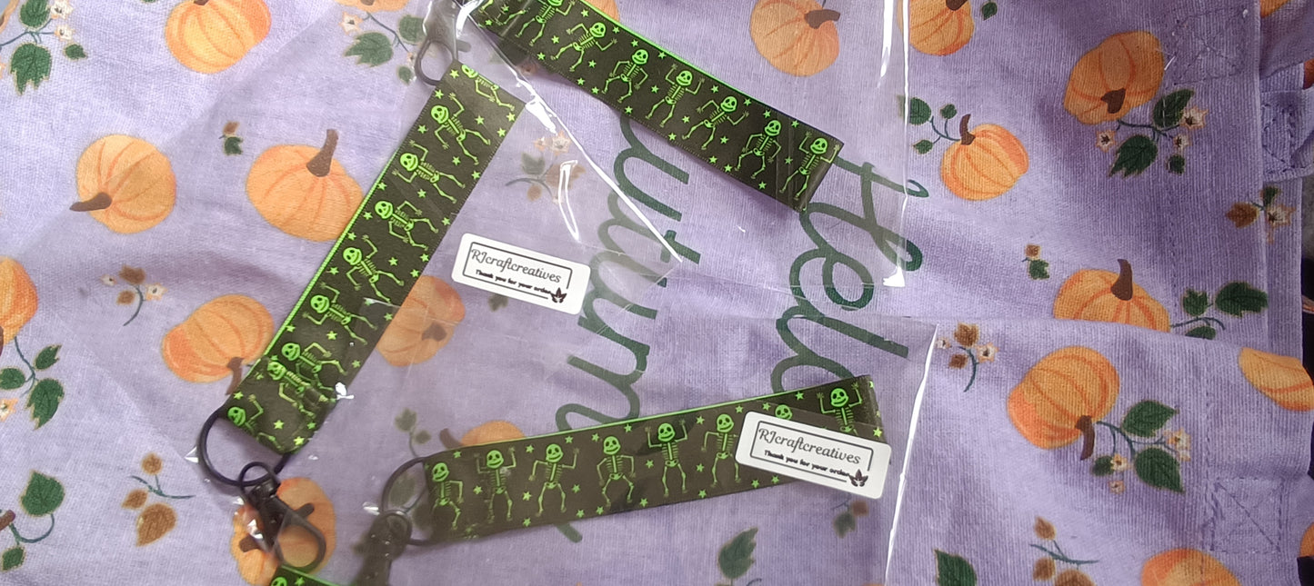 Skeleton Halloween Keyring
