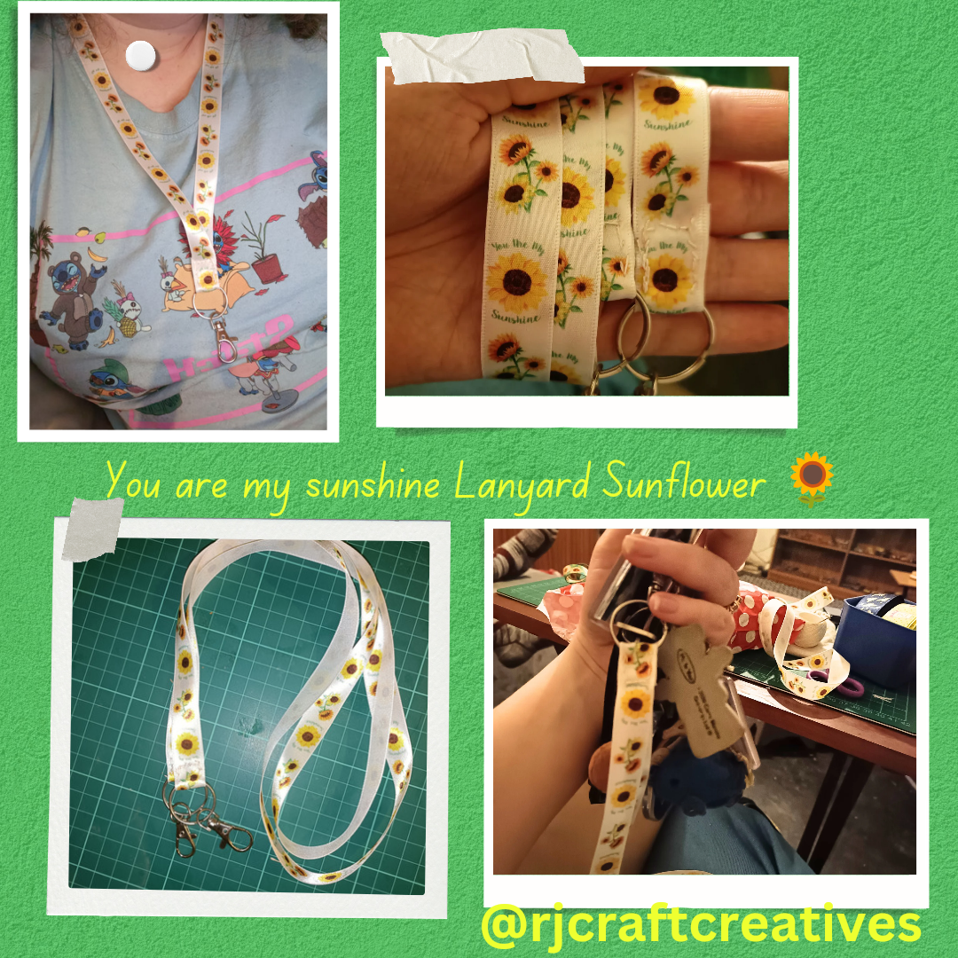 You are my sunshine Sunflower Lanyards